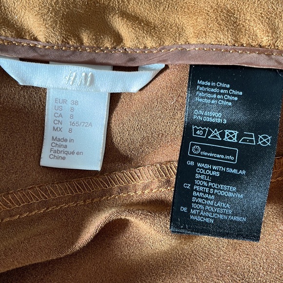H&M imitation suede skirt - Picture 5 of 5